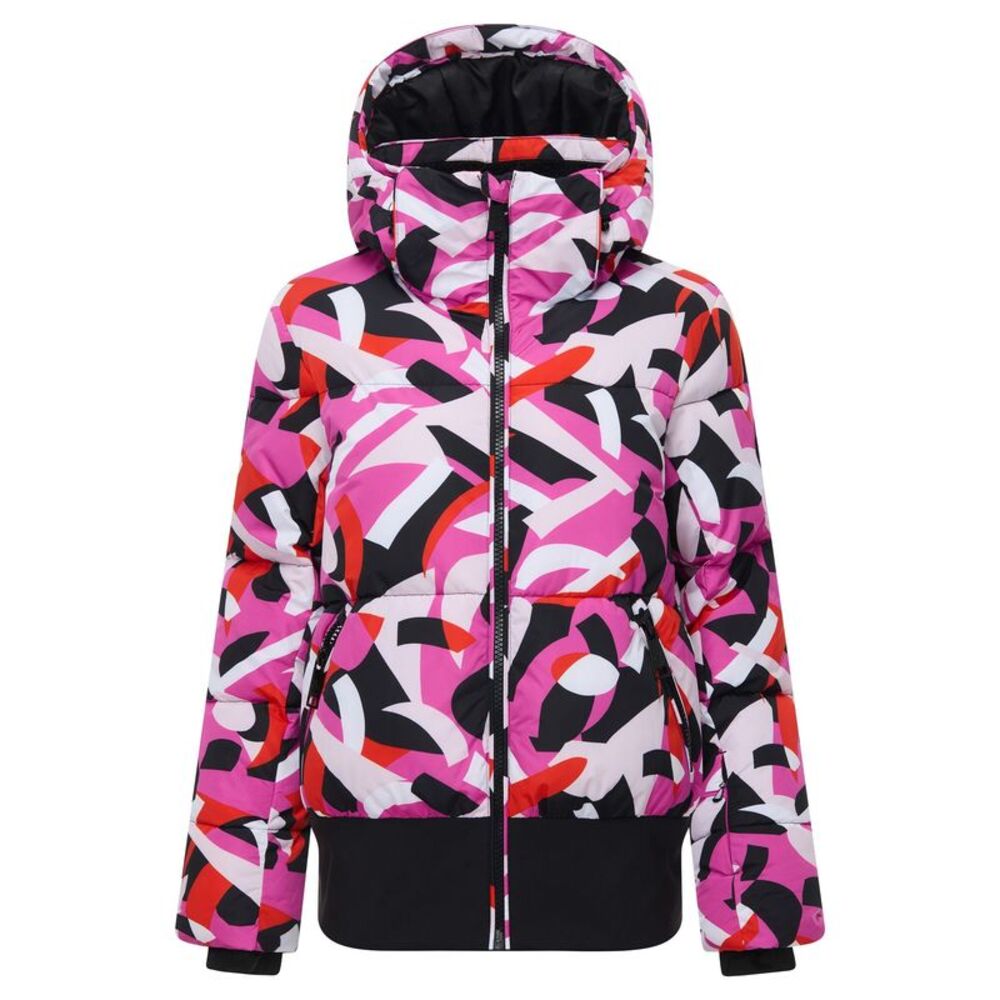 Dare 2B Womens/Ladies Glitz II Abstract Padded Jacket / Pink
